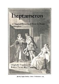 The Heptameron